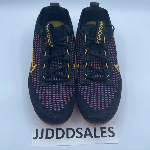 Nike Air Vapormax 2021 Flyknit Gradient Black DV2198-001 GS 5Y/Women's Size 6.5 - Picture 3 of 9